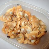 浅利の生姜と味醂醤油煮グリル